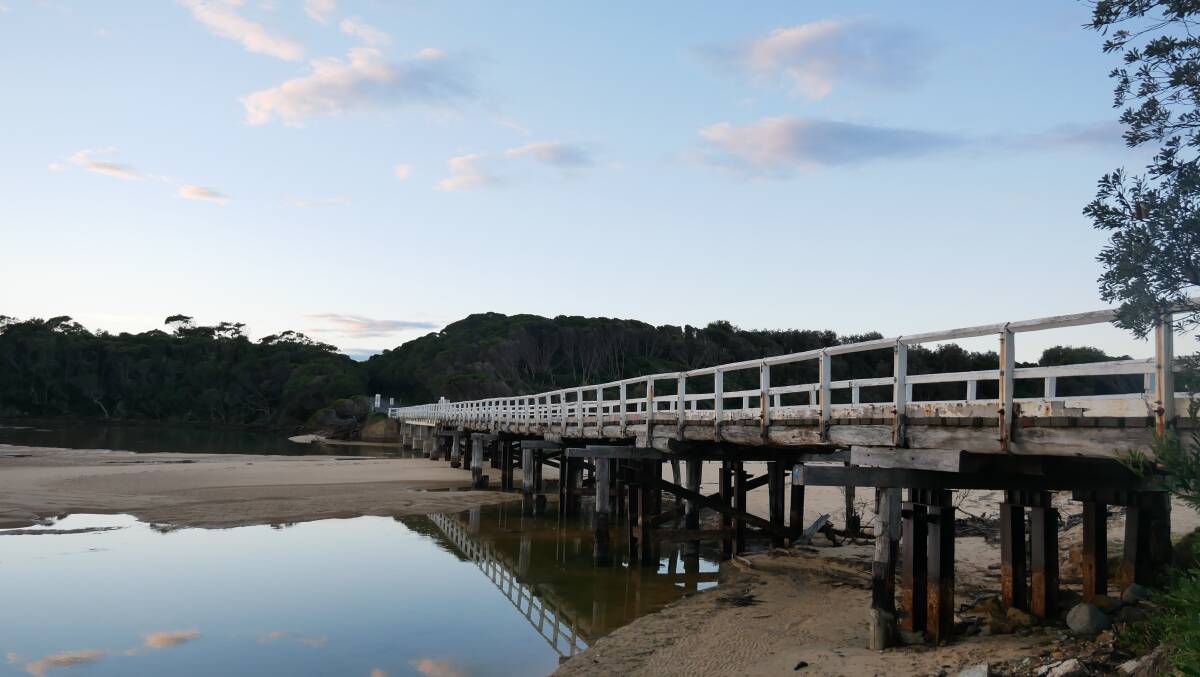 Cuttagee Bridge, located on Tathra-Bermagui Road has been the subject of contentious debate in the community over the last 12 months. Photo: Ellouise Bailey
