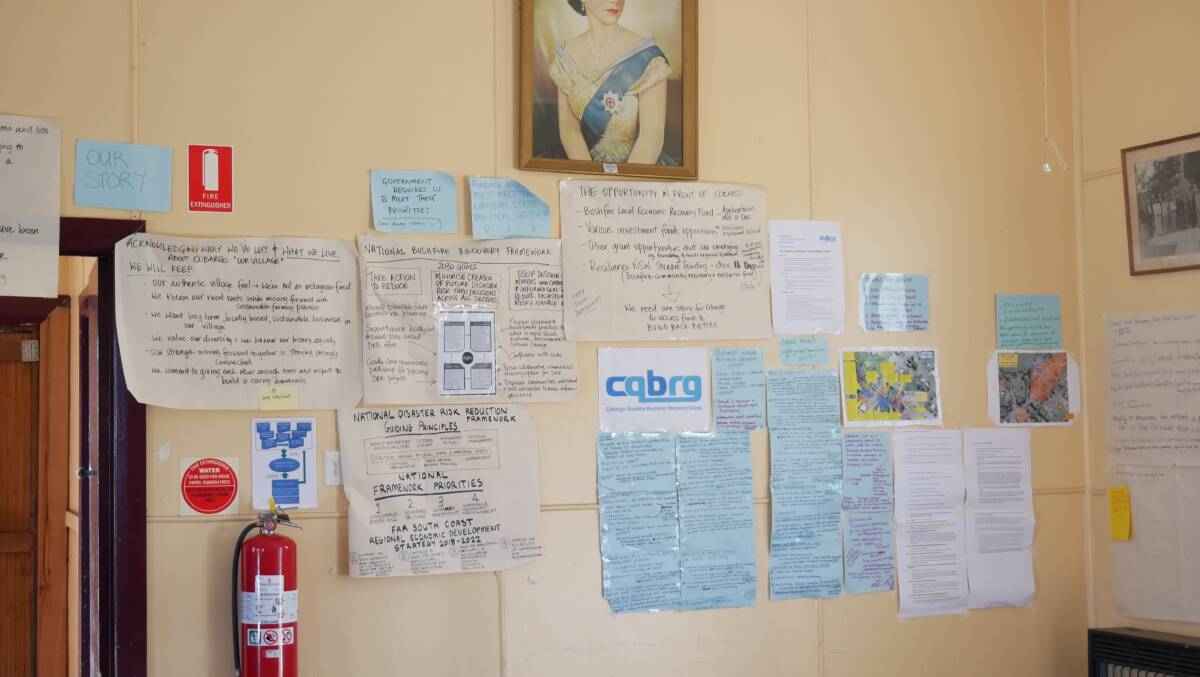 Various community groups have been using the hall as a space to regroup and continue their community work through the facilitation of meetings. 