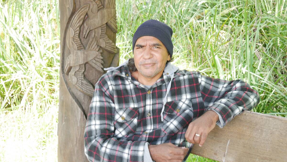 Wallaga Lake actor and filmmaker Warren Ngarrae Foster reflects on the influence of David Dalaithngu on the arts industry as a whole and his own personal journey. Picture: Ellouise Bailey
