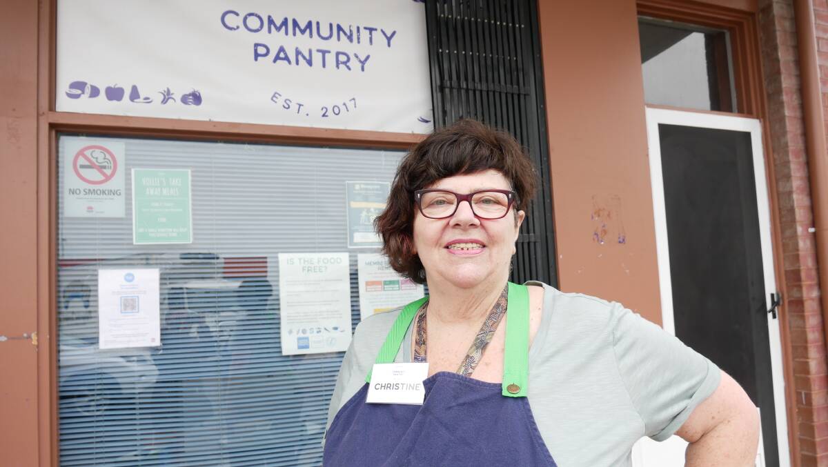 Sapphire Community Pantry President Christine Welsh. Photo: Ellouise Bailey