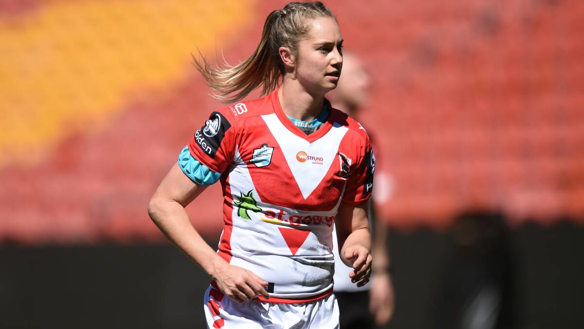 Bega's Kezie Apps is one of the co-captains of the Australian Jillaroos squad for the 2022 Women's Rugby League World Cup. Picture by Scott Davis/NRL Imagery.