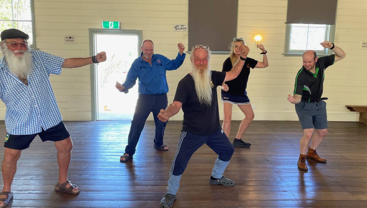 Rod Dunn has been teaching Tai Chi in Cobargo School of Arts Hall for 22 years. This year he is also running a weekly free class through Reclink thanks to a federal government Black Summer Bushfire Recovery grant. Picture by Marion Williams