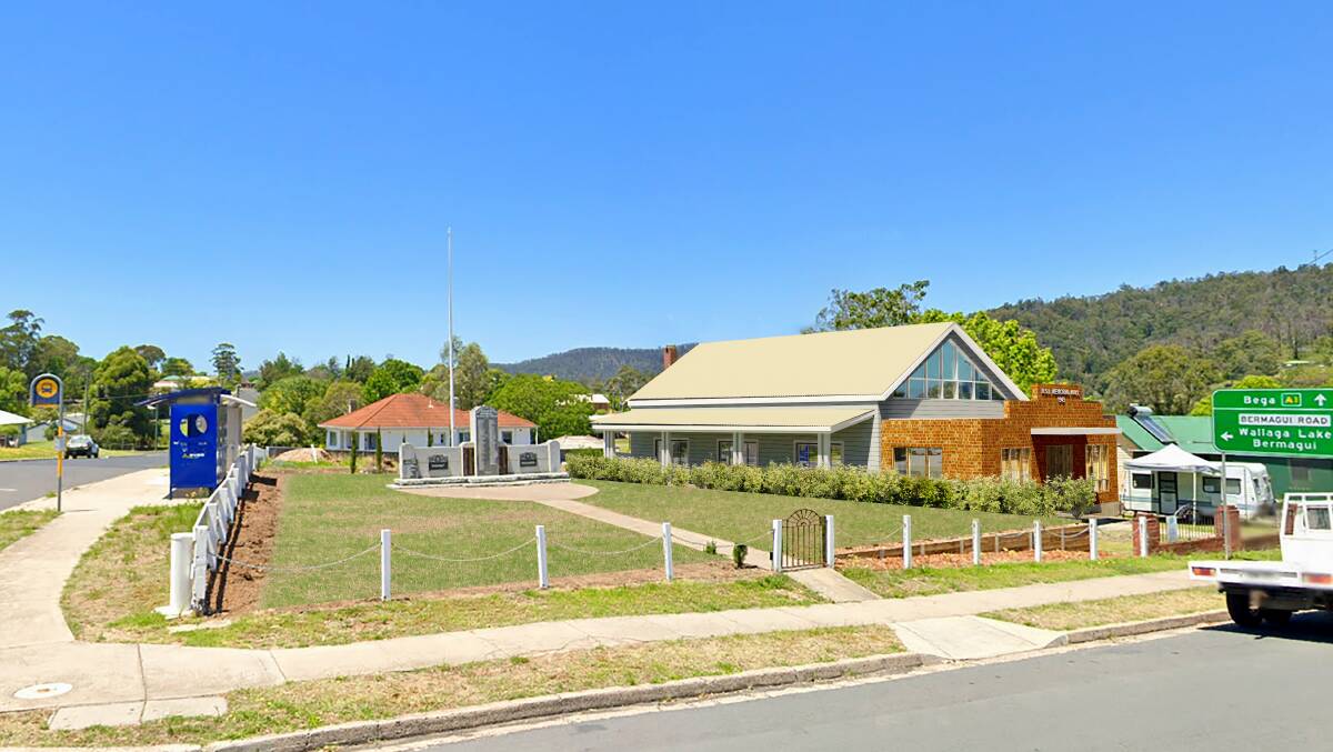 The refurbished Cobargo RSL Memorial Hall is expected to be complete by Anzac Day 2024. Image courtesy of Dickson Rothschild Architects