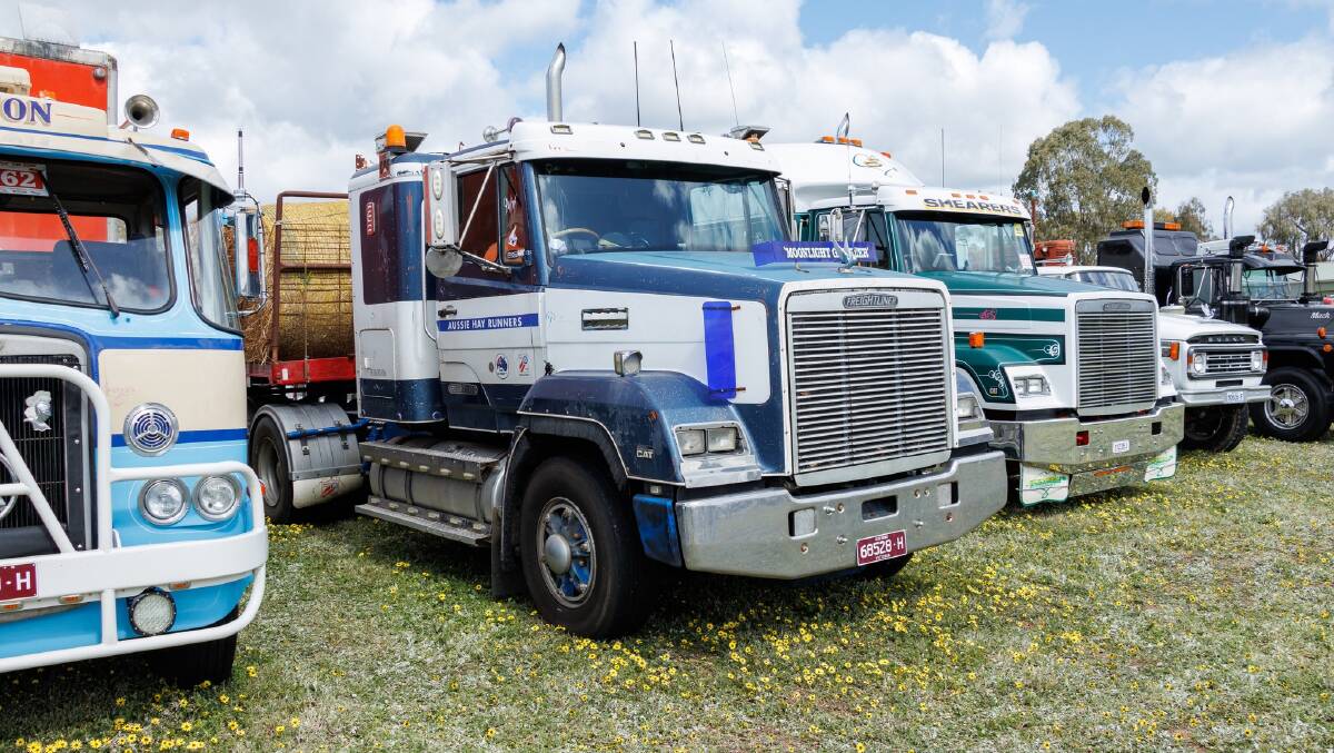 The trucks started their journey on Tuesday, December 19, and travelled a total of 20,000 kilometres to deliver hay to Cobargo. Picture supplied