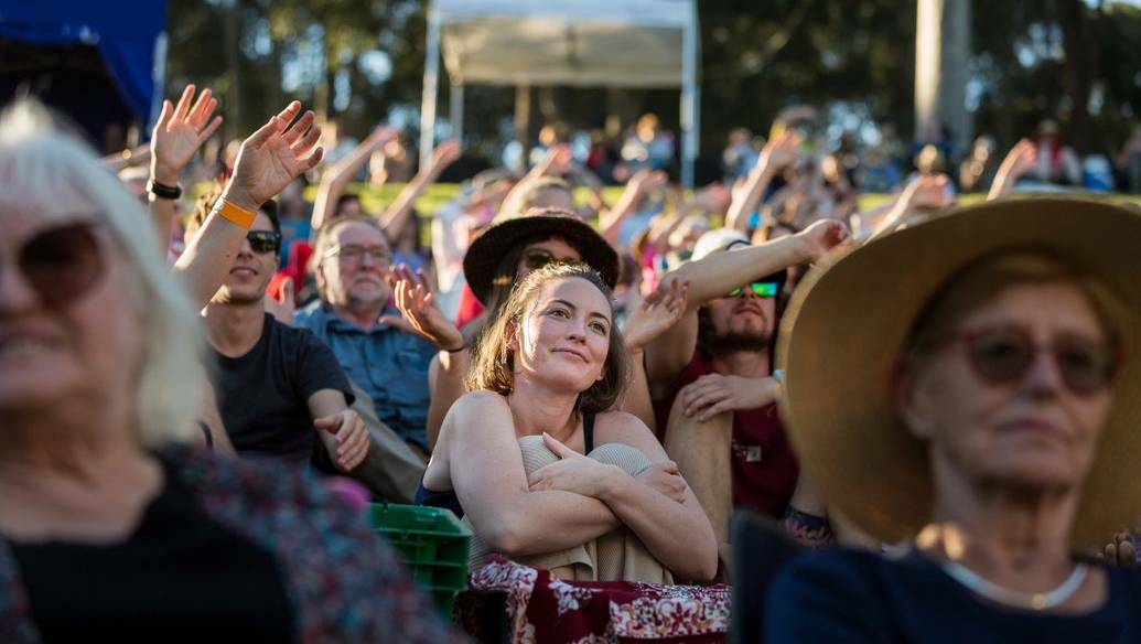 Four Winds Music Festival regularly draws crowds to Bermagui at Easter. Picture by Ben Marden Photography