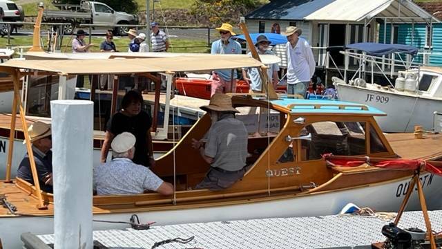The community has the opportunity to view the beautifully restored boats over the weekend. Many of the traditional boats are 60 to 80 years old. Picture supplied