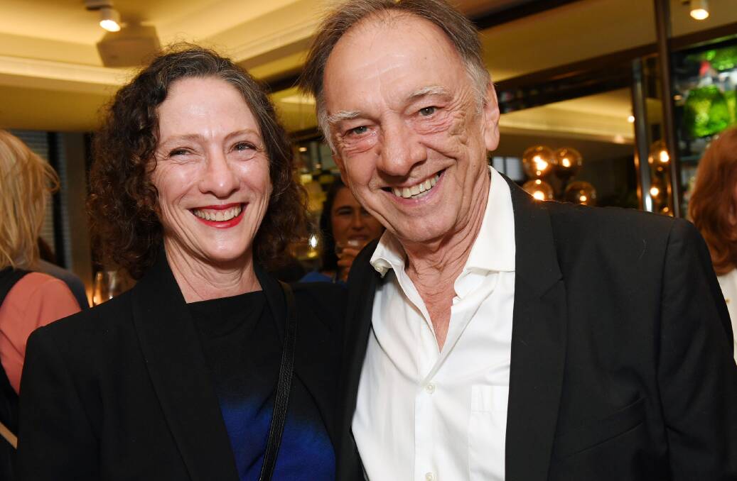Leigh Small, executive director of Four Winds, with her partner, actor William Zappa. Picture supplied.