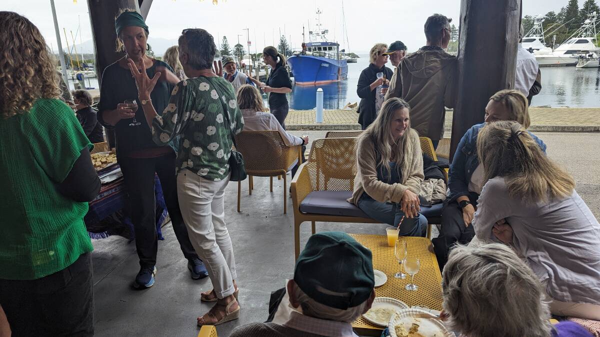 Bermagui Gelati Clinic at the Fishermen's Wharf was packed for its 20th birthday celebrations in December 2023. Picture supplied
