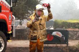 The Black Summer Bushfires tore through towns like Batlow, with firefighters working tirelessly to battle the blazes. File picture by Les Smith