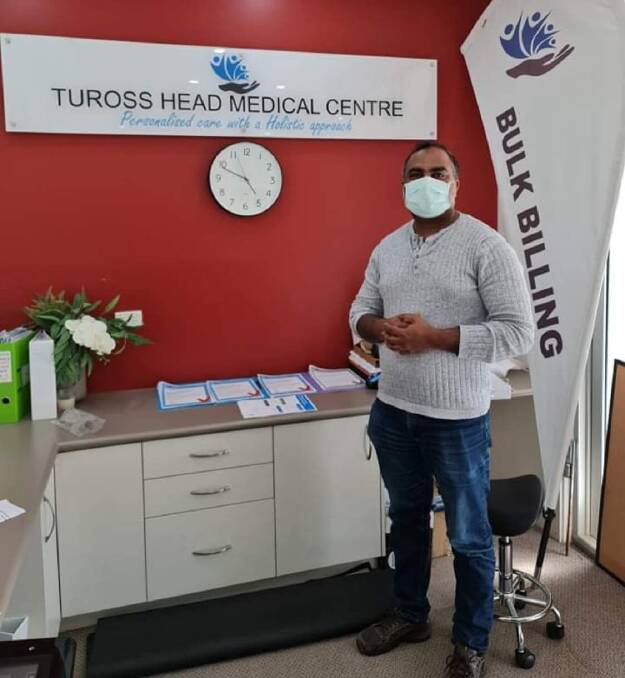 "We look forward to serving you for years to come": Dr Bagari announced on June 8 his Tuross Head centre will not close, after recruiting an international doctor. Picture via Tuross Head Medical Centre Facebook