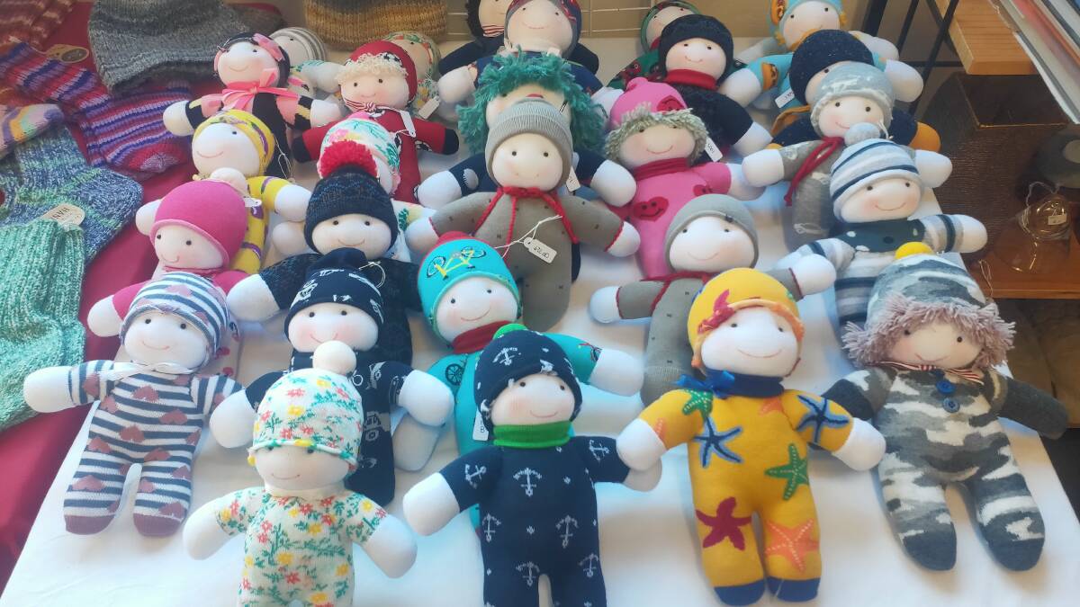 Beautiful handmade toys situated in The Bega Market Place. Picture by James Parker