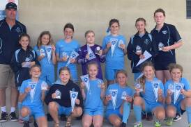 Under-11 Far South Coast Football team 'Coasties' win the Coasties Spring Cup at Moruya. Picture supplied