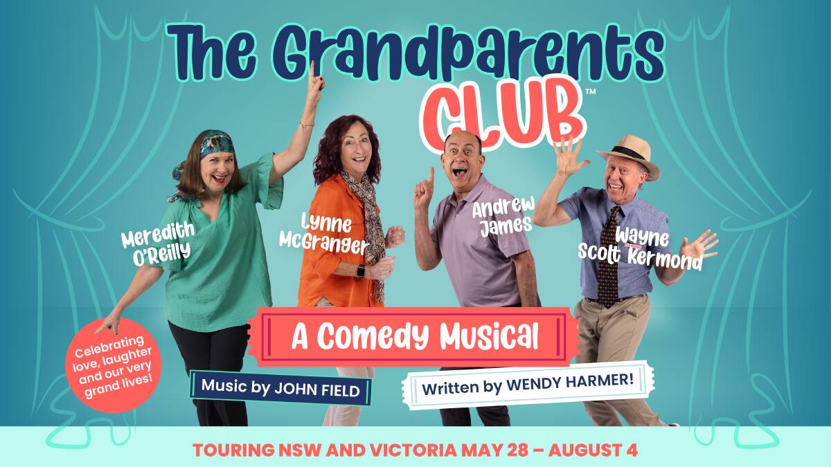 A love letter to the modern Australian grandparent - set to hit the stage in May and June. Picture supplied.