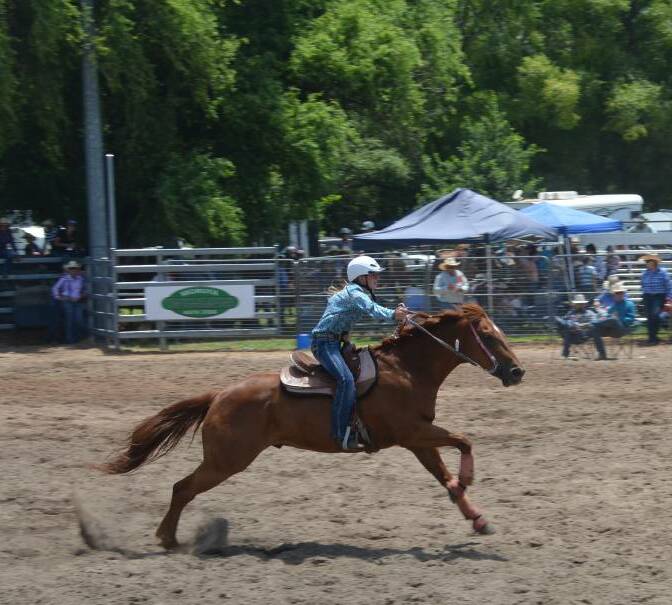Fast riding at Moruya Rodeo on January 1, 2019. The 2020 event has been cancelled.