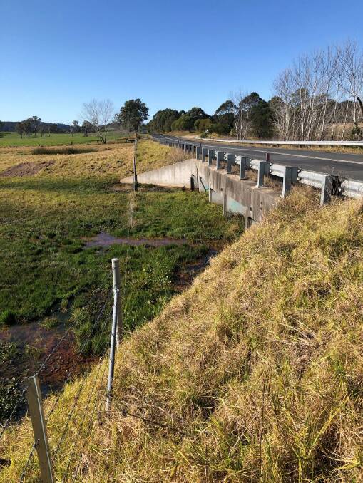 Bega Tathra Sade Ride members suggest widening the culvert would be a cheaper option than construction of a dual lane pedestrian bridge at Meakers Gully.