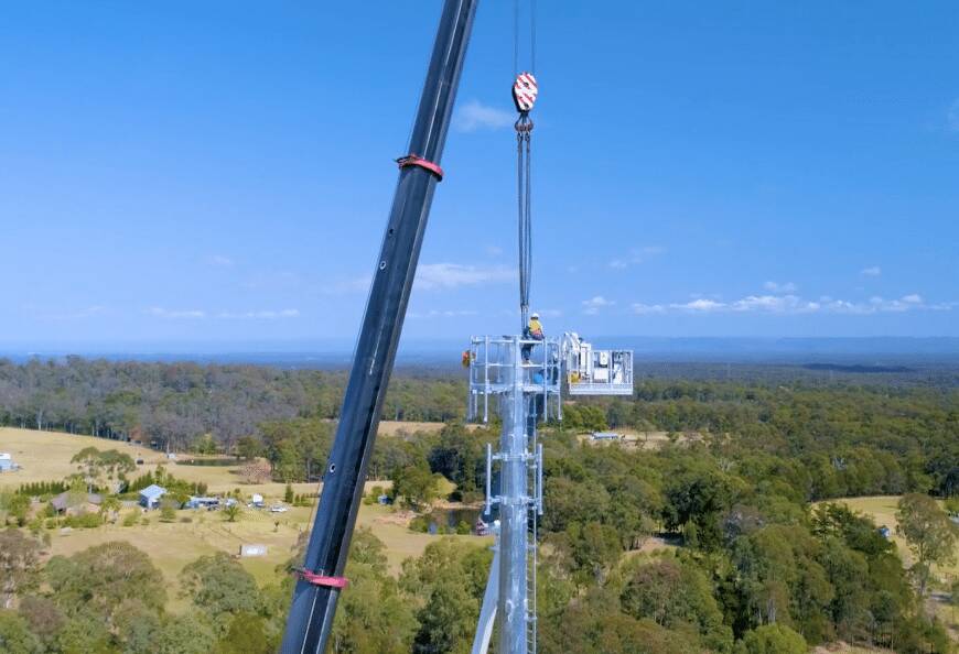 Work to upgrade NBN fixed wireless network towers in the Bega Valley begins in coming weeks. Picture supplied