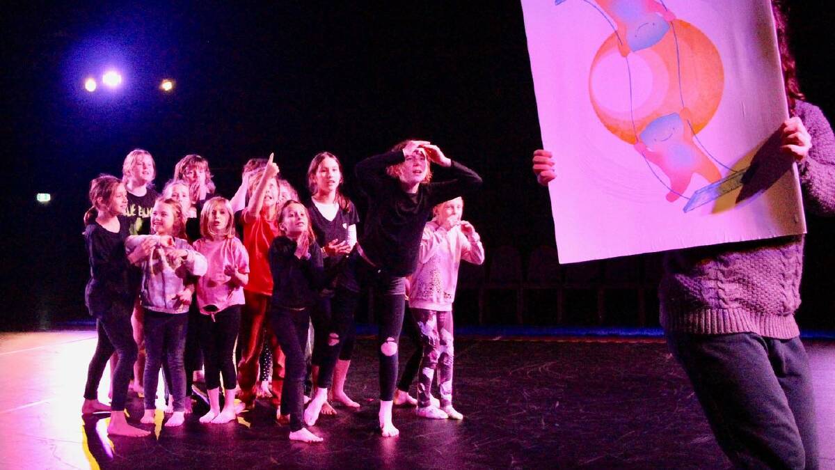 Fling's youngest performers present their new show, Game Face, this month at Bega Indoor Stadium.