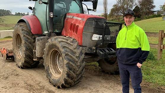 FARMING FOCUS: Craig Pearce says the hands-on practical skills learned at TAFE NSW Bega makes him a more rounded farm professional.
