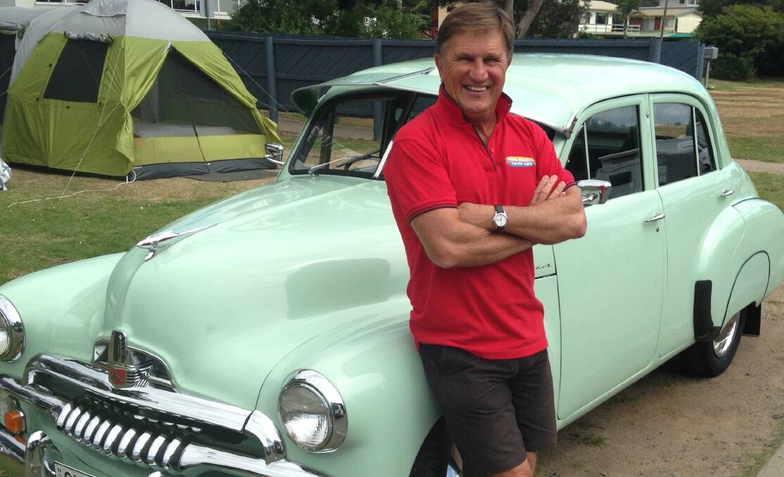 Renowned Australian actor and entertainer Frankie J Holden, with his FJ. He was born in 1953, the same year as the model behind his moniker