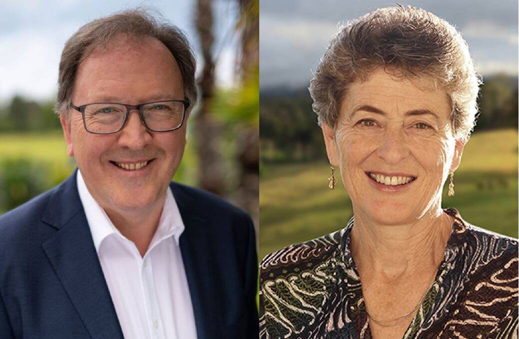 Candidates in the Bega by-election Michael Holland (Labor) and Fiona Kotvojs (Liberal).