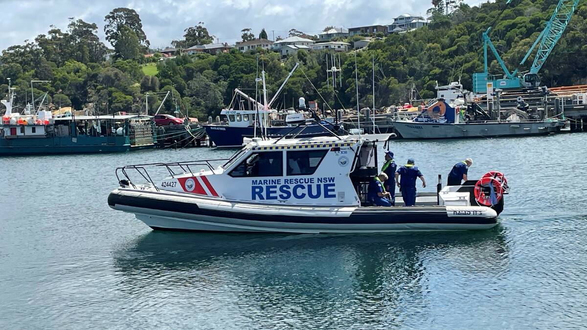 Marine Rescue Eden vessel XRAY 30. Picture supplied