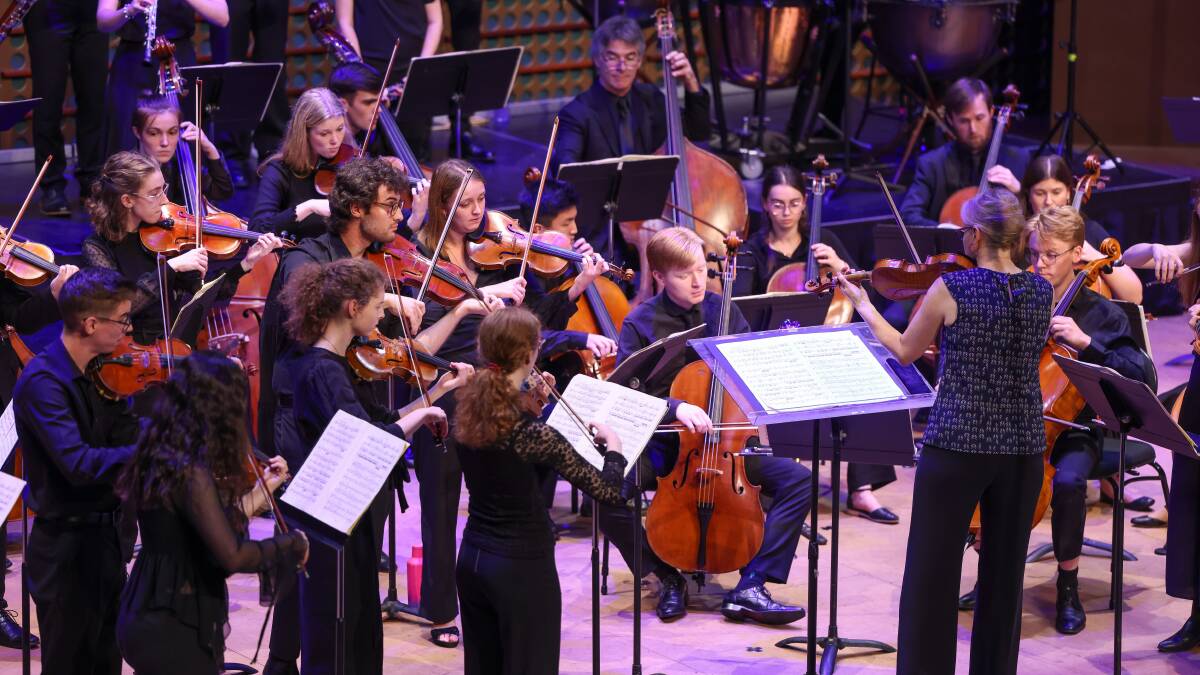 The youth orchestra was conducted from the violin by Rachael Beesley and explored masterpieces by Beethoven, Bizet and Mendelssohn. Picture supplied