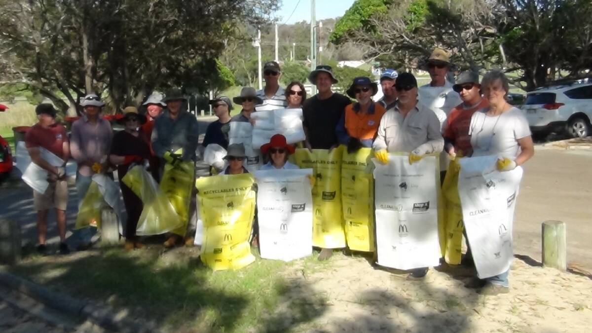 TLC and friends during a previous Clean Up Australia Day