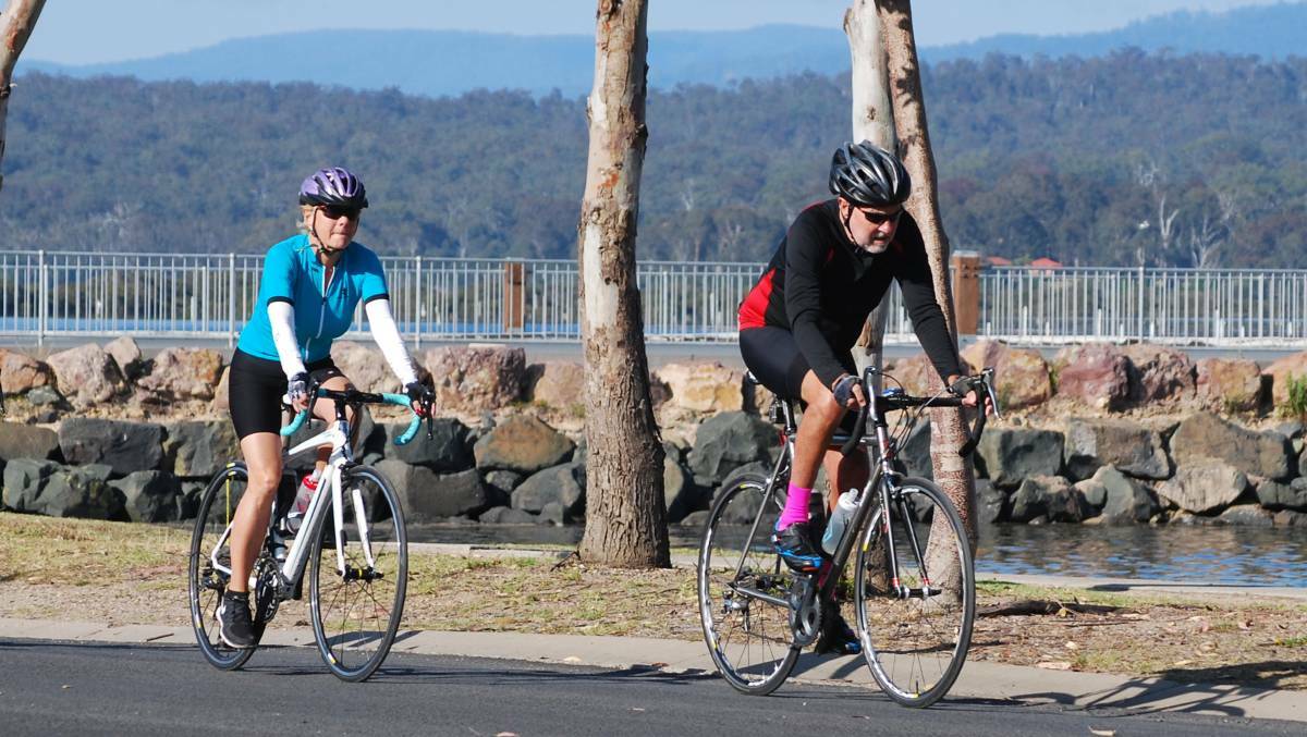 Merimbula's David Brand and his wife Louise on one of their regular bike rides prior to his death on Mt Darragh Rd in mid-2018.