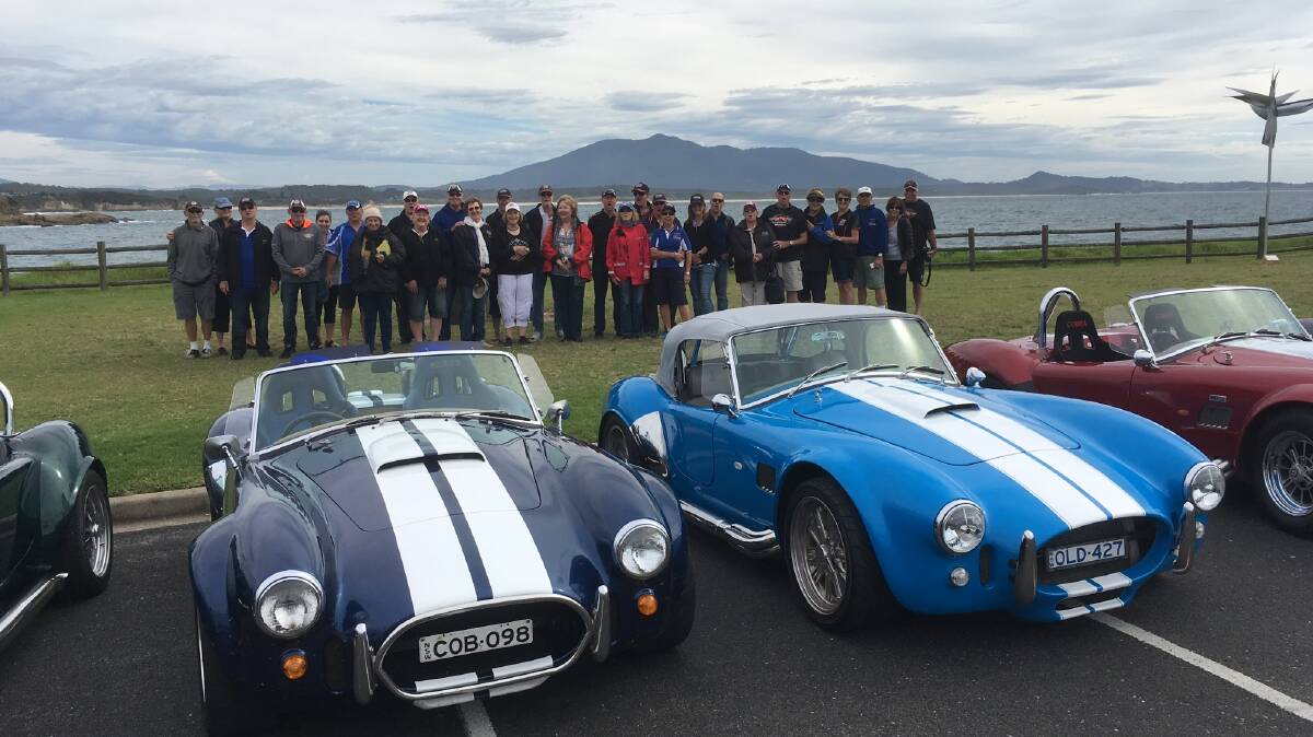 Members of the Cobra Car Club of Australia enjoyed a recent tour of Bermagui and Cobargo, reportedly stunned by the area's beauty.