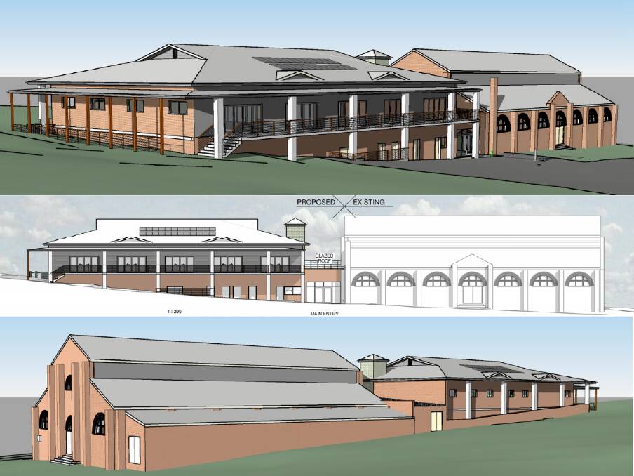 Concept design drawings completed for the Bega Showground Land Manager's grant application.