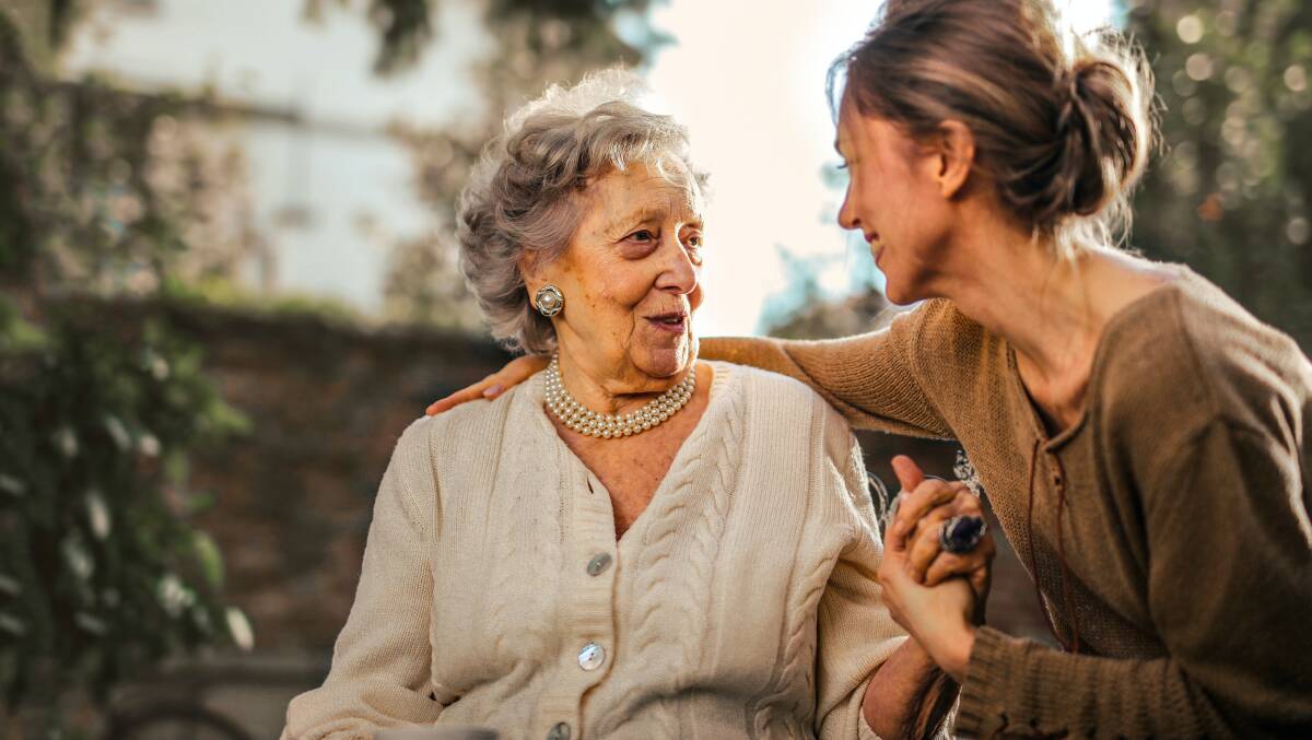 As of May 1, visiting nursing homes is a no-go unless you've had a flu vaccination. (Stock image)