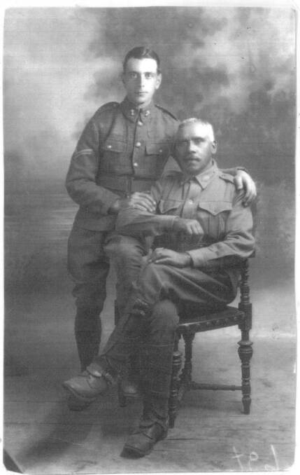 Private David Mullett (seated). Picture used with family permission