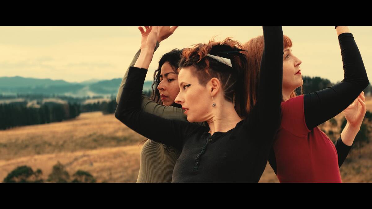 A still from Anactoria's new film clip, released along with the new single next week. Photo: Andrew Robinson