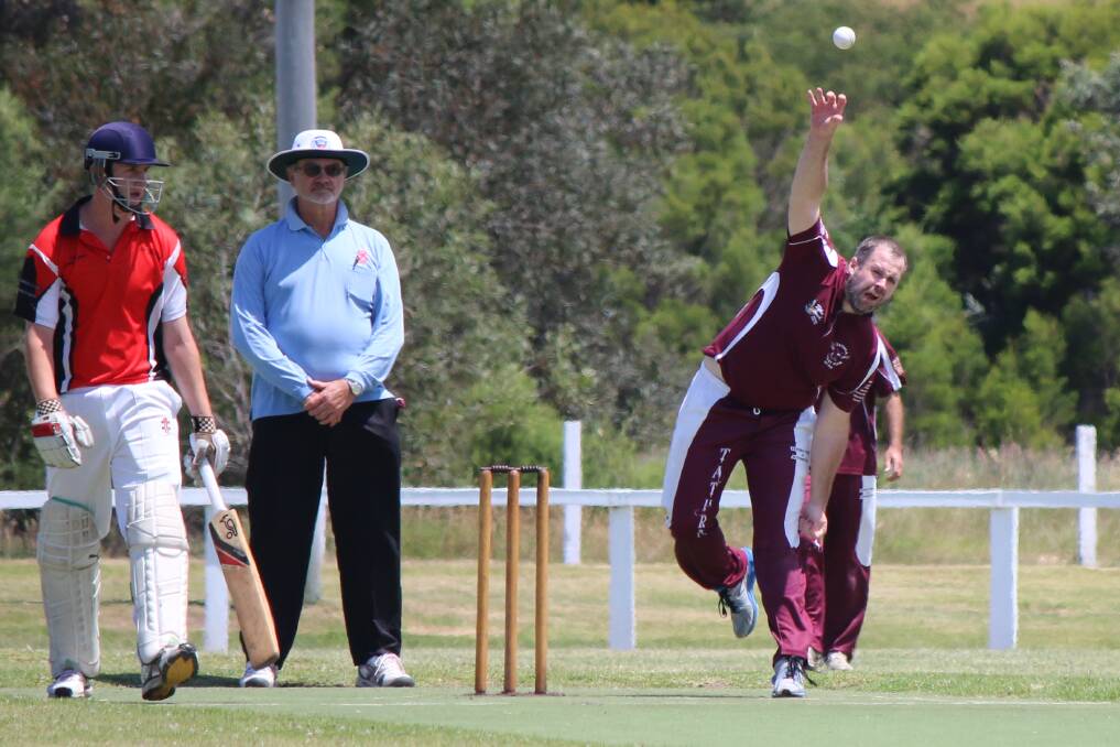 Tathra spinner Pete Bennett has claimed the season's best bowling figures for the premier division, finishing with 32, including one five-wicket haul. File image