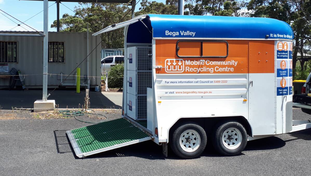 Councils Mobile Recycling Centre takes valuable resources and gives them a new life.