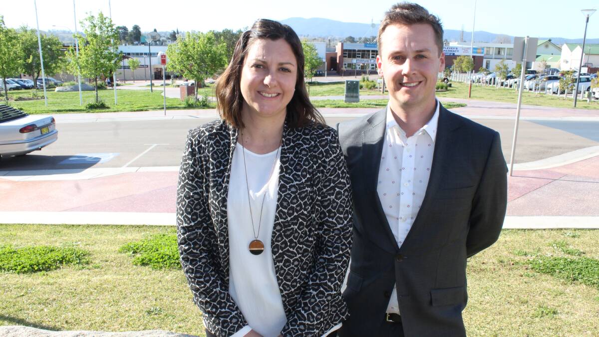 LEADERSHIP TEAM: Re-elected Bega Valley Shire Mayor Kristy McBain and new Deputy Mayor Mitchell Nadin.