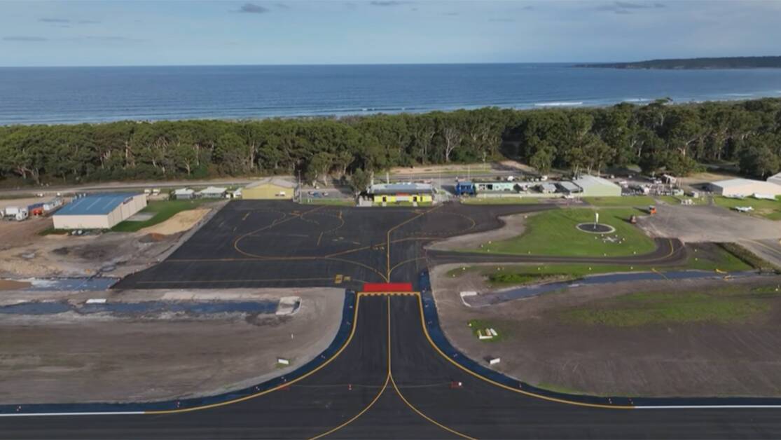Merimbula Airport runway extension and resealing
