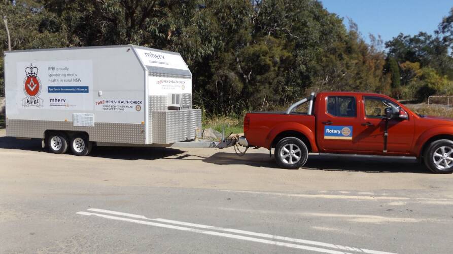 The Men's Health Education Rotary Van is visiting several locations across the Bega Valley from this weekend.