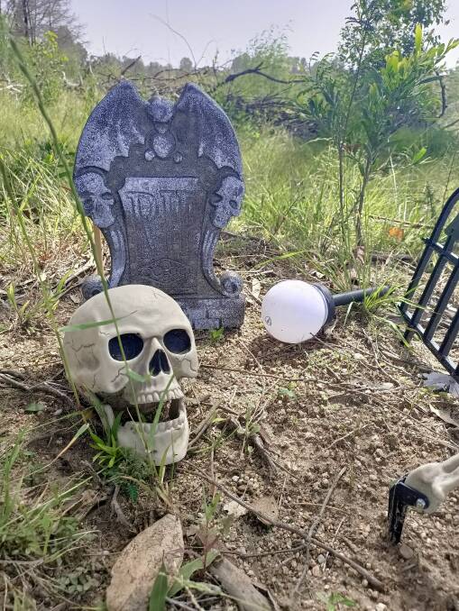 The cemetery adds a grim touch. Photo: Ben Smyth