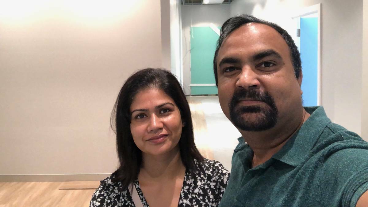Doctor Gurdeep Bagari of Narooma Medical and Specialist Centre and his wife Doctor Navpreet Sandhu are about to open a practice in Bega. Photo: Supplied
