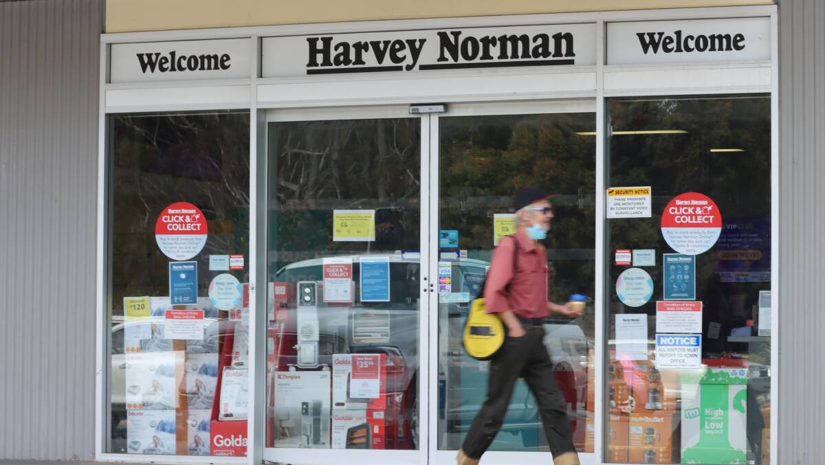 Tura Beach Harvey Norman has been listed as a venue of concern for September 5, 6 and 7.