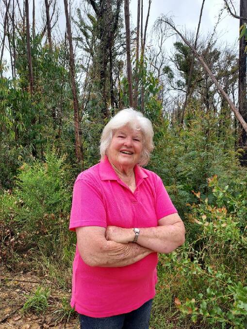 Clare McMahon, of Kiah is the Bega Valley Shire Senior Citizen of the Year for 2022. Photo: Supplied