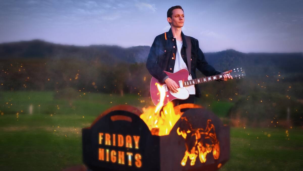 The film clip for 'Friday Nights' was shot on Norm and Narelle Pearce's Hipcamp farm at Greendale, north of Bega. Picture supplied