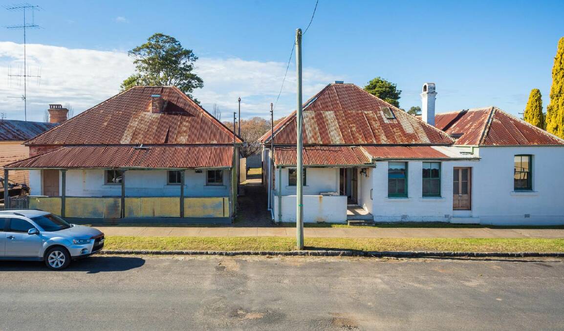 Bega's oldest substantial building - formerly the Victoria Inn built in 1858 - is going to auction this weekend. Photo: Kit Goldsworthy/Burchell Higgins Property Sales