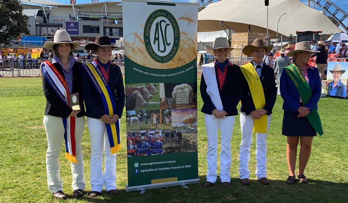 IMPRESSIVE TEENS: Towamba's Grace Burns, 15, (far left) is feeling "spellbound" after winning the Sydney Royal Easter Show's Young Judges competition. Photo supplied