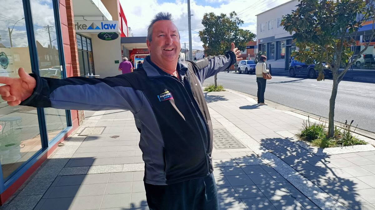BACK IN BUSINESS: Bega Chamber of Commerce president John Watkin said local businesses were excited to be back open again. Photo: Ben Smyth