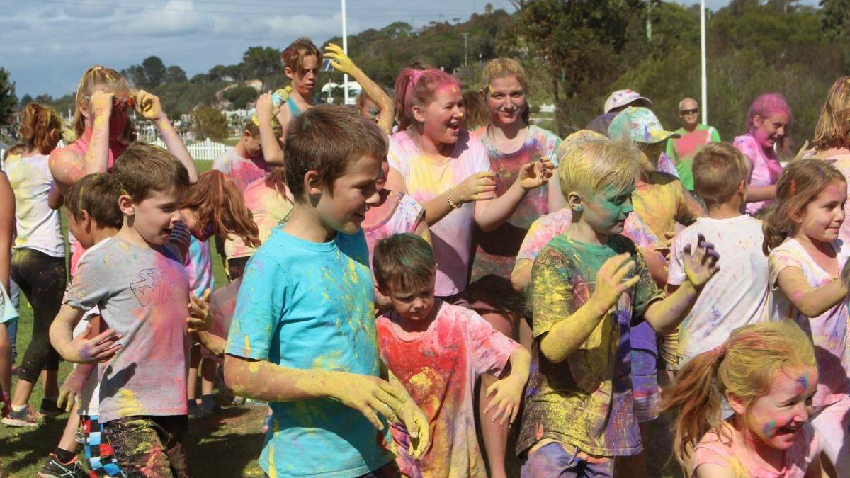 Youth Week colour fun run in Bega