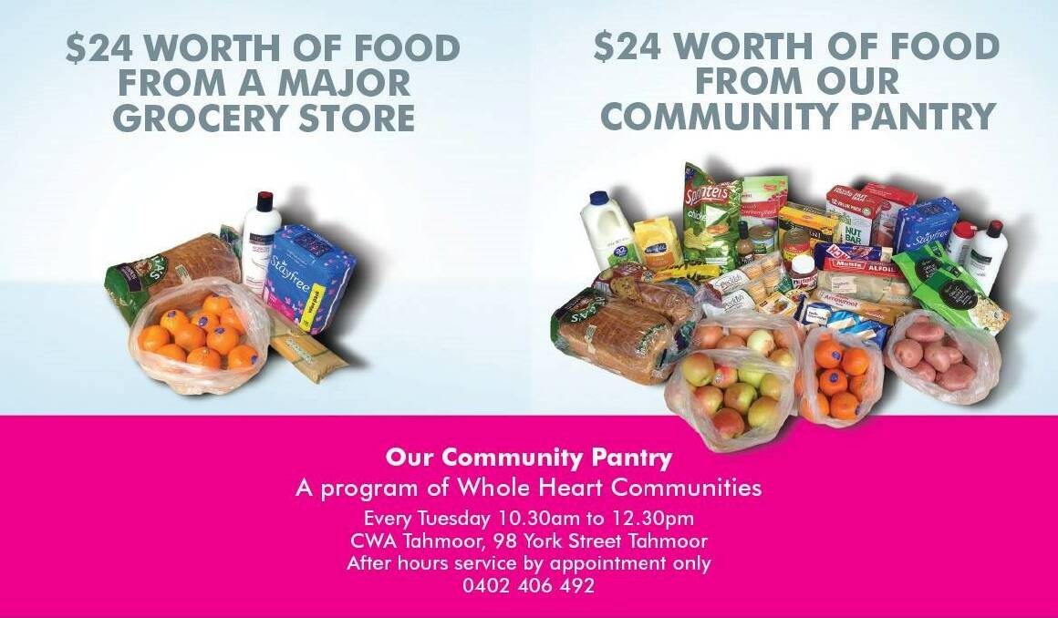 Bega Community Pantry food for thought