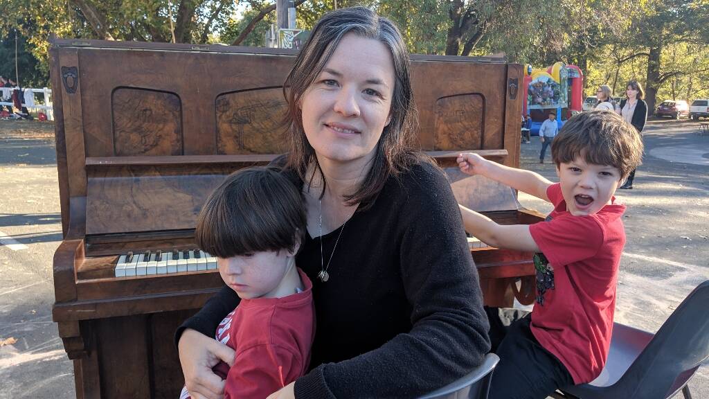 Candelo-based piano teacher Rebecca Stewart, who has been granted seed funding for a new childhood education program. Photo: Supplied