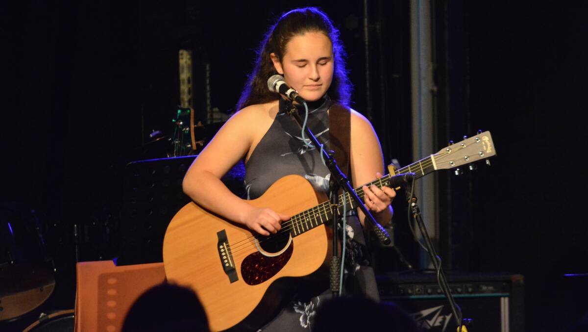 FUTURE STAR: Bega singer-songwriter Felcity Dowd, 14, has been selected to attend the CMAA junior music academy program this winter. Picture: Ben Smyth